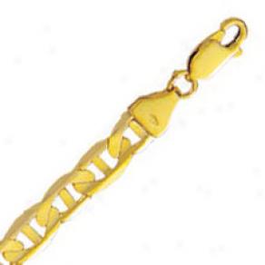 10k Yelpow Gold 20 Inch X 6.0 Mm Mariner Link Necklace