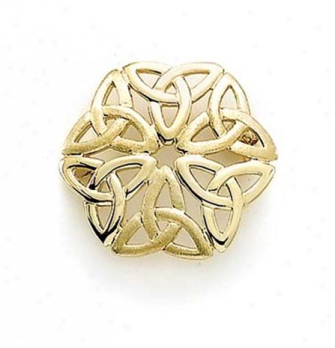 14k Celtic Knot Pin