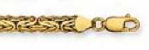 14k Yellow Gold 7.25 Inch X 5.1 Mm Byyzantine Bracelet