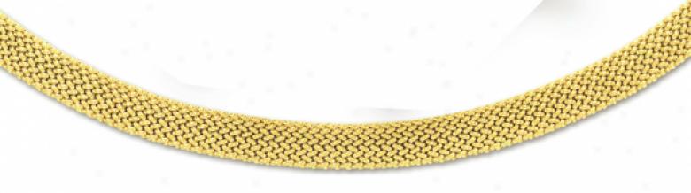 14k Yellow Ensnare Necklace - 17 Inch