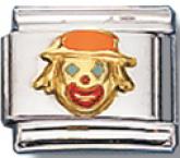 Clown Italian Charm Link