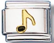 Musical Notes Italian Charm Link