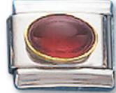 Oval 07 - July Syntethic Ruby Spell