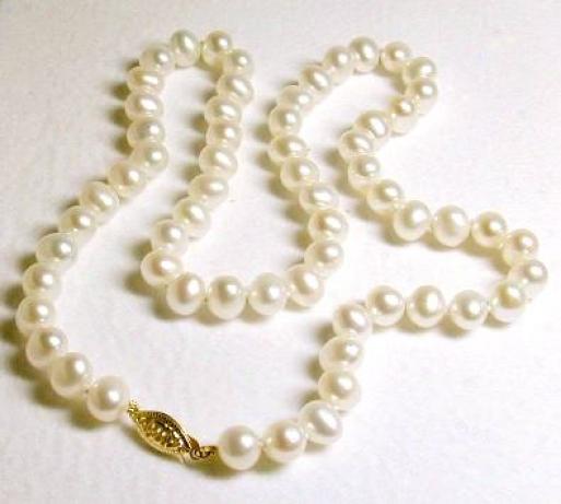 Round Freshwater 6.5-7.0 Mm Pearl Strand