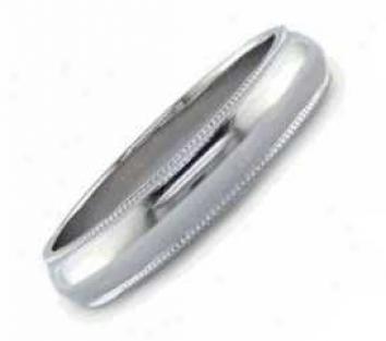 Size 10.00 - 5.0mm Comfort Fit Wedding Band