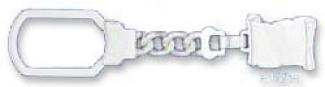 Ss 4 In Long Key Chain 15x23mm Diploma Shape Engravable Area