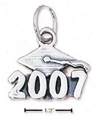 Sterling Silver 2907 Graduation Crown Subdue by a ~
