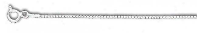 Sterling Silver 22 Inch X 1.0 Mm Blow Chain Necklace