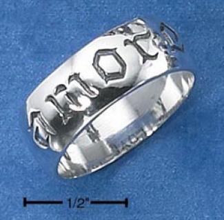 Genuine Silver 7mm Amore Band Ring