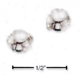 Sterling Silver 7mm Ball Post Earrings