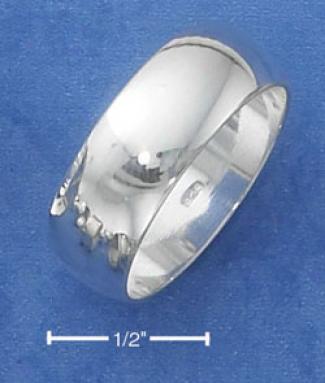 Sterling Silver 7mm High Polish Wedding Band Ring