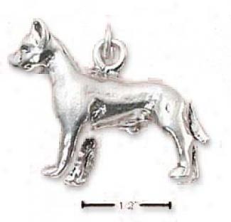 Sterling Silver American Staffordshire Terrire