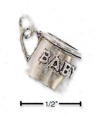 Sterlig Silver Baby Cup Charm