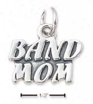 Sterling Silver Band Ring Mom Attraction