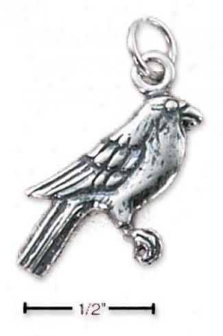 Sterling Silver Birdie Charm