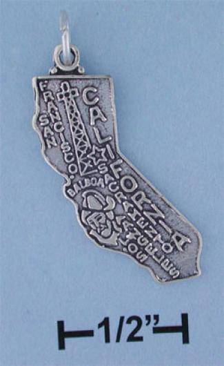 Sterling Silver California State Subdue by a ~