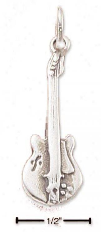 Sterling Gentle Electric Guitar Charm