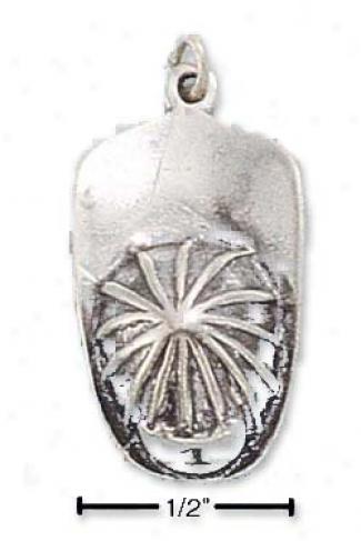 Sterling Silver Firemans Hat Charm