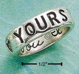 Sterling Silver Forever Yours I Love You Inside Sound