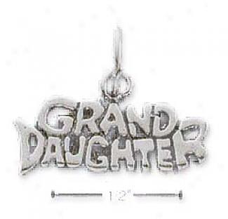 Sterling Silver Geanddaughter Charm