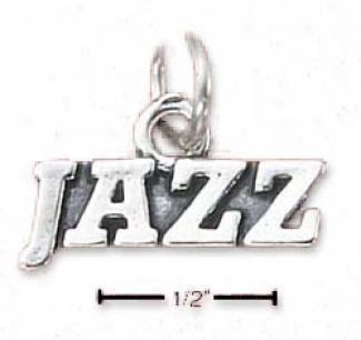 Sterling Silver Jazz Charm