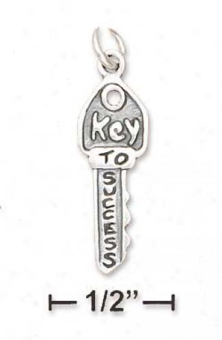 Sterling Silver Key To Success Subdue by a ~