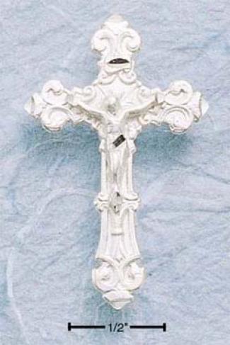 Sterlingg Silver Large Dc Roman Crucifix Charm