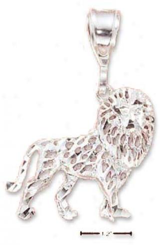 Sterling Silver Large Filigree Full Body Object of interest Charm