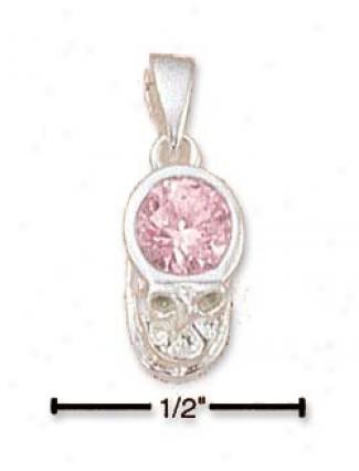 Sterling Silver October Cz Birthstone Bootie Charm