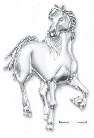 Genuine Soft and clear  Prancing Horse Pin/pendant
