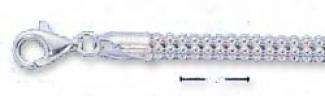 Sterling Silver Round Multi Bead - 7 Inch Bracelet