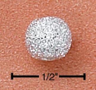 Sterling Gentle Stardust Finish Pendant Spacer Bead 2mmm Hole