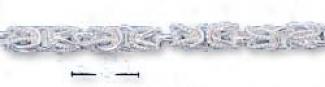 Sterling Silver Turkish Rope 4mm - 8 Inch Bracelet