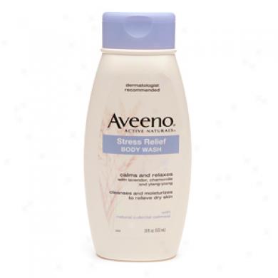 Aveeno Active Naturals Stress Relief, Body Wash