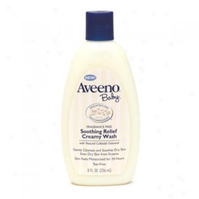 Aveeno Baby Soothing Relief Creamy Wash, Fragrance Free