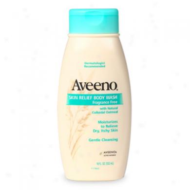 Aveeeno Skin Relief Body Wash, Fragrance Free