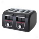 Black & Decker 4 Slice Extra Wide Slots Electronic Toaster Model T4550