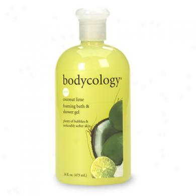 Bodycology Foaming Bath & Shower Gel,, Coconut Linden
