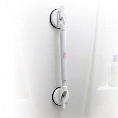Drive Medical Single Hand Grab Bar With Suction Cups
