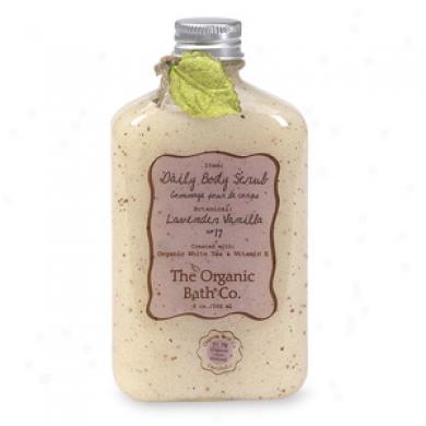 Fresh Organics Inc Daily Body Scrub, Lavender Vanilla No. 17
