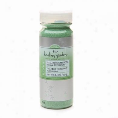 Healing Garden Miheral Bath Soak, Vitalizing Green Tea