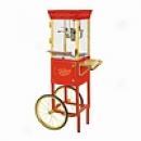 Helman Popcorn Cart, Movie Time Hot Oil Cooking
