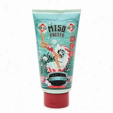 Miso Pretty Deep Sea Body Wash, Dune Grass And Thyme Scent