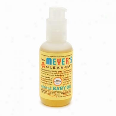 Mrs. Meyer's Baby Blossom- Massage Oil, Baby Blossom