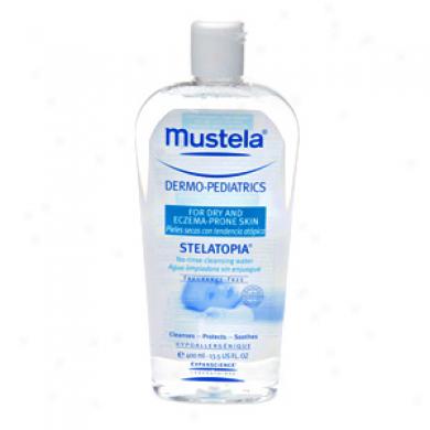 Mustela Stelatopia, Non-rinse Cleansing Water, Fragrance Free
