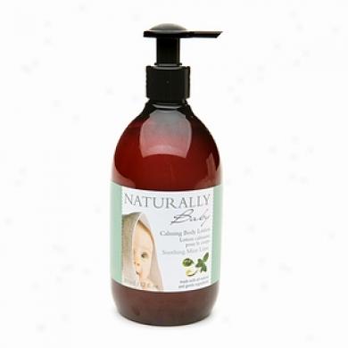 Naturally Baby Natural Calming Baby Body Soothing Mint Lime  Lotion