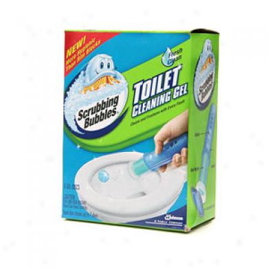 Scrubbing Bubbles Toilet Cleaning Gel, Fresh Clean