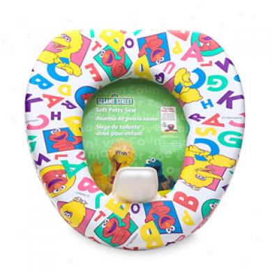 Sesame Street Soft Potty Seat (colors And Graphics Ma yVary)