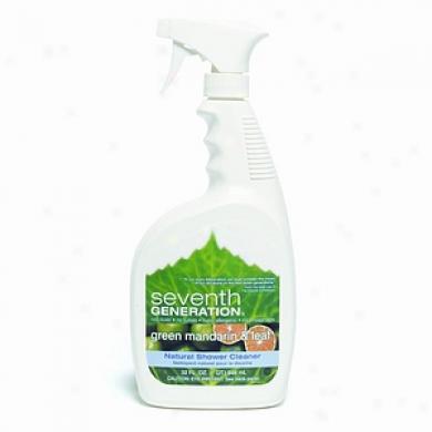 Seventh Generation Natural Shower Cleaner, Flourishing Mandarin And Leaf