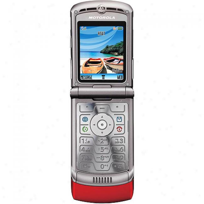 Details about NEW MOTOROLA RAZR V3 RED AT&T TMOBILE UNLOCK 4BAND GSM